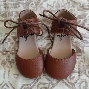 NWOT Monkeyfeet flats, 12-18M